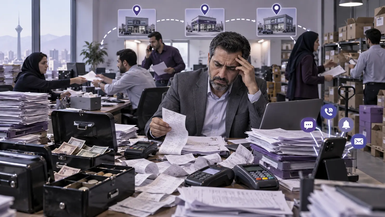 آشفتگی مالی و عملیاتی