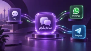 اتصال پیامرسانها به سامانگرام؛ بله، واتساپ و تلگرام